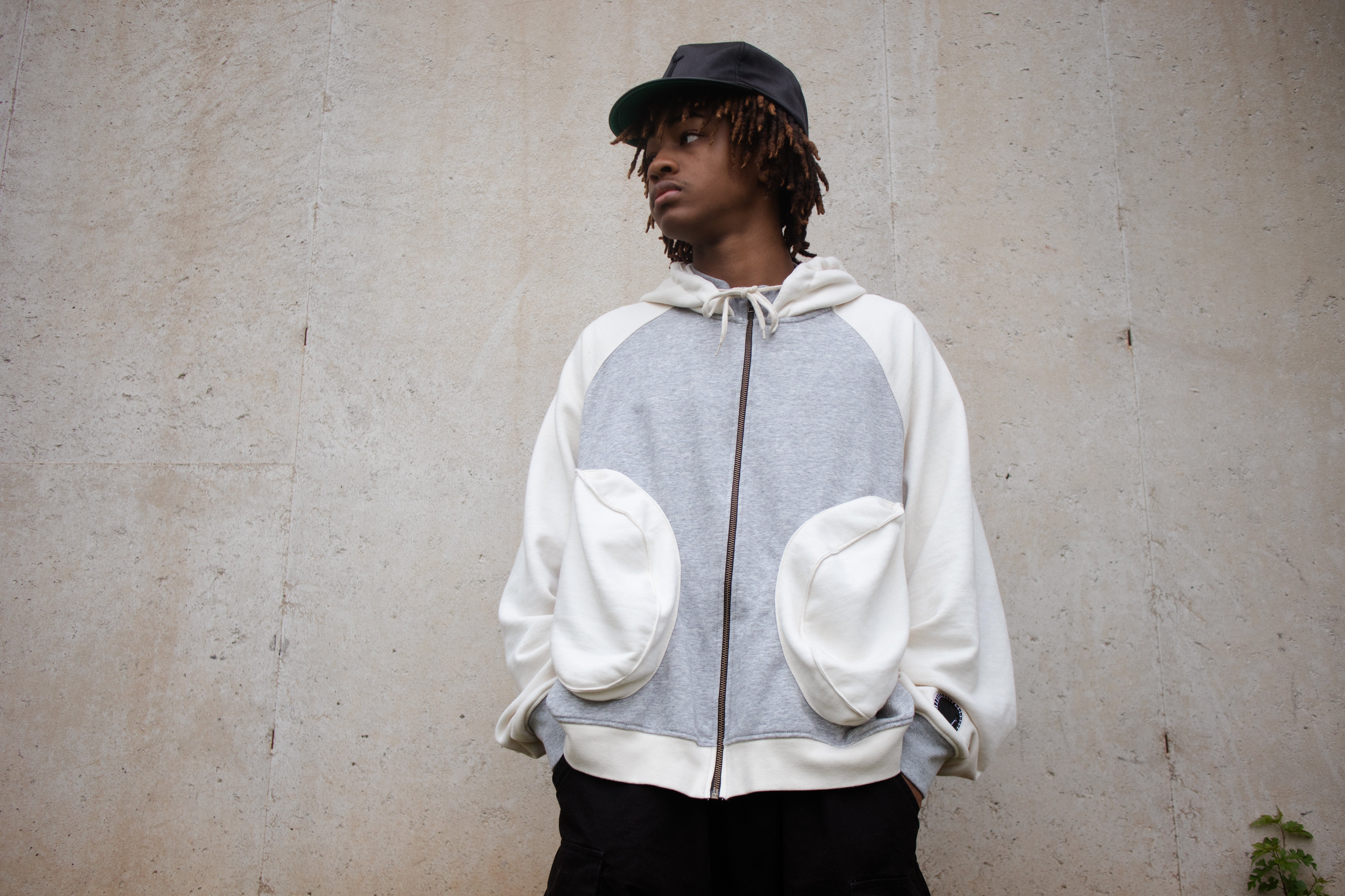 Lightweight blanket zip-up hoodie