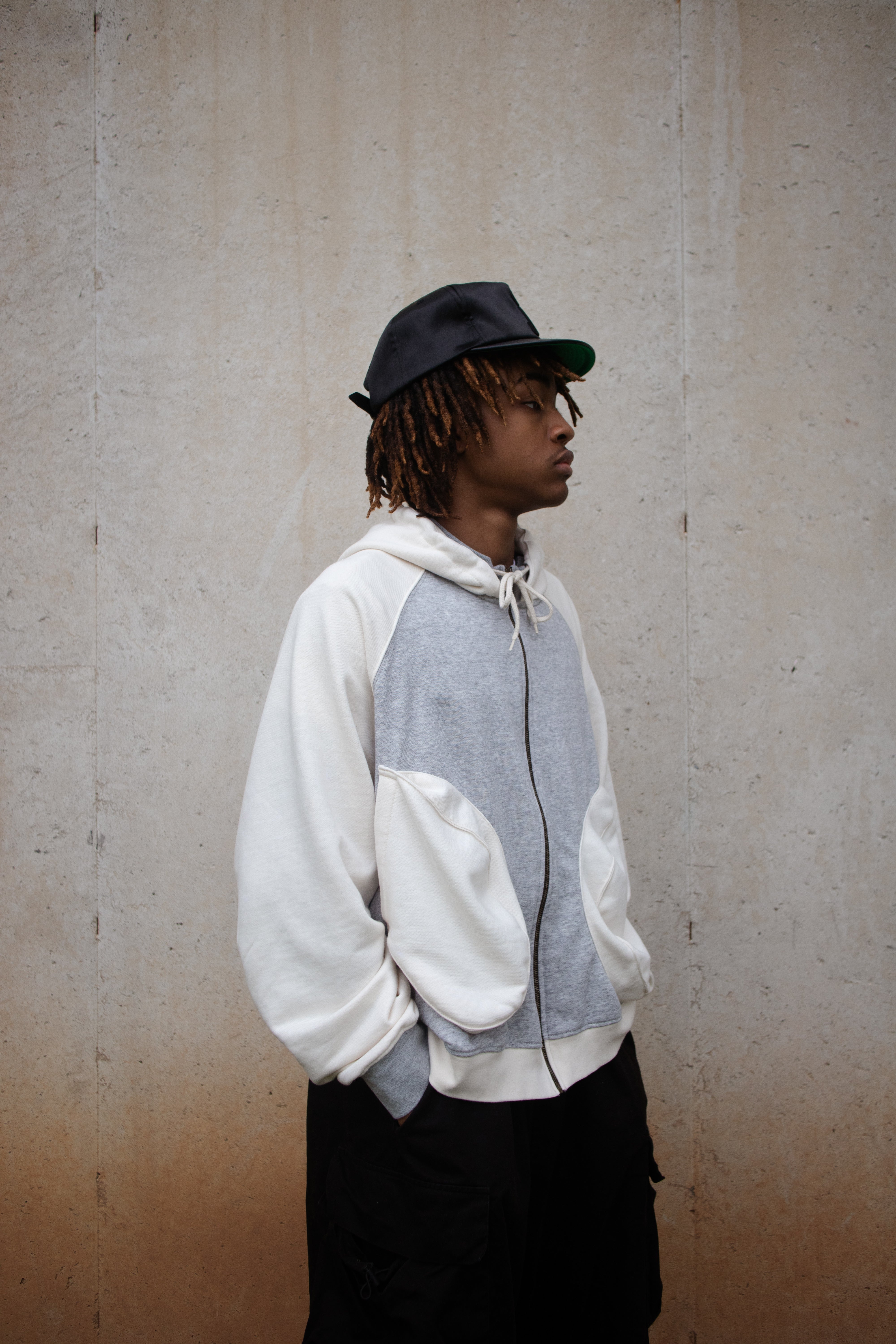 Lightweight blanket zip-up hoodie