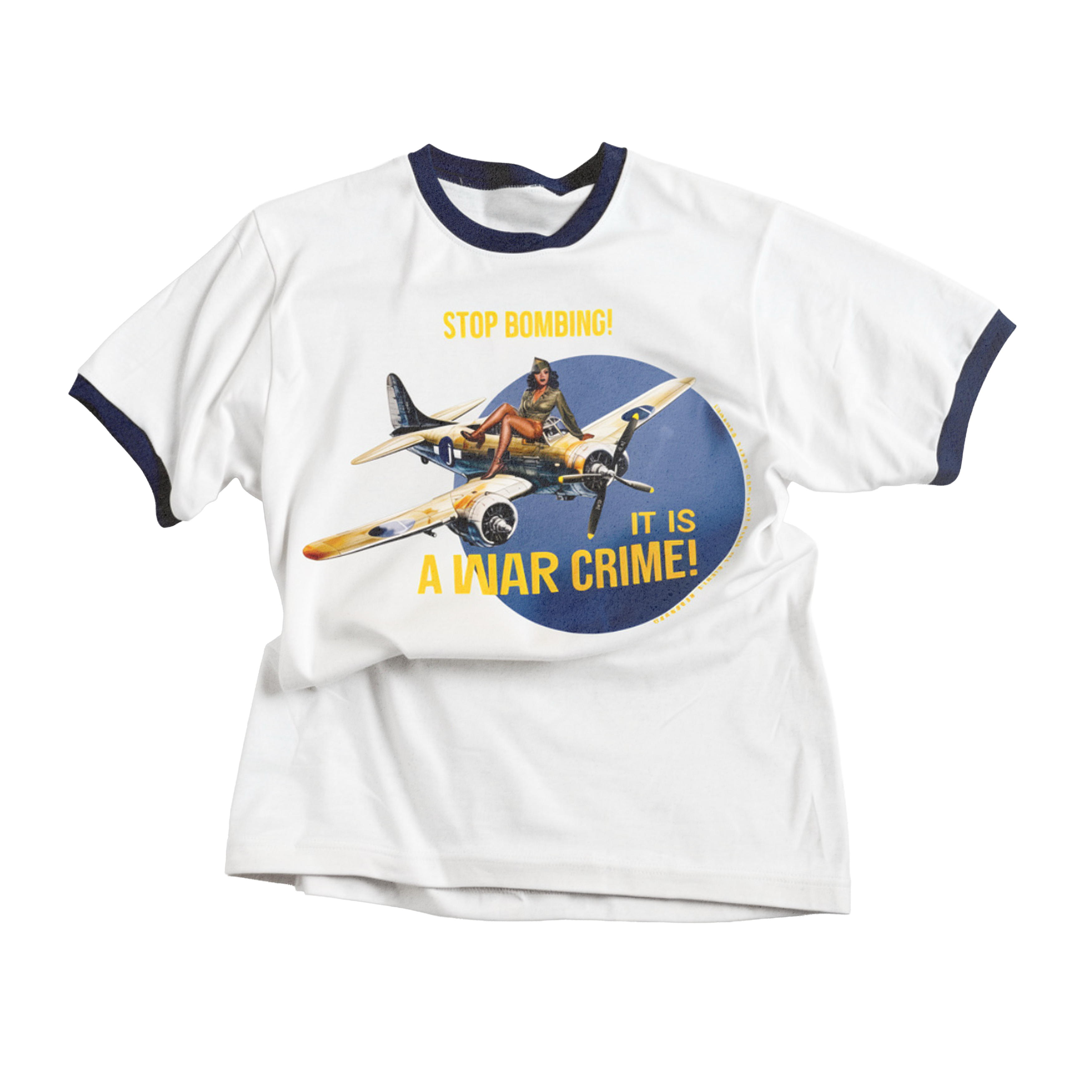War Crimes Ringer T-Shirt